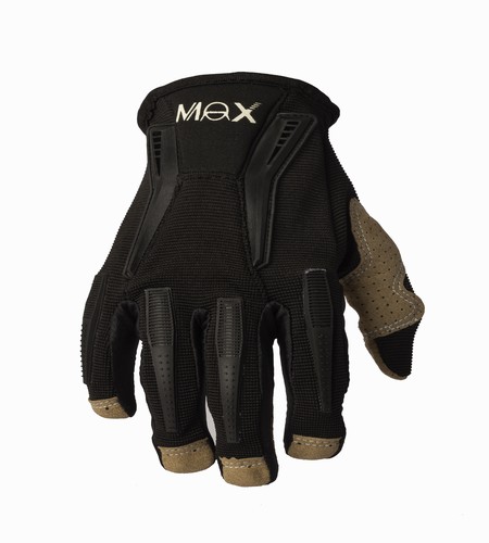 GUANTES MOTOCROSS MAX TCV34 (NEGRO) TALLE L